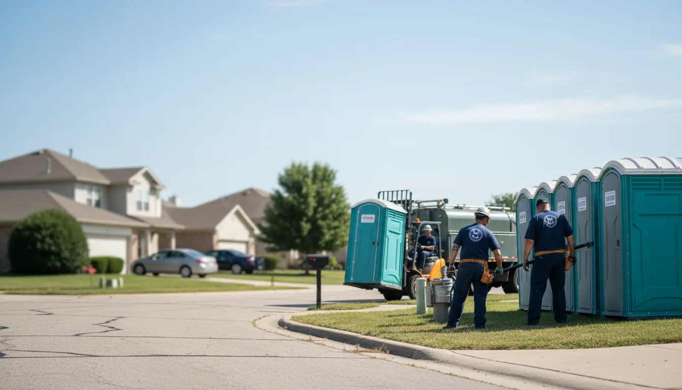 Porta Potty Rental in Hinton, OK near me